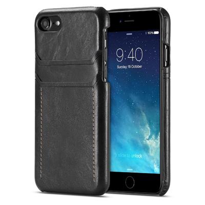 Luxury Leather Back Case for iPhone 8, 7