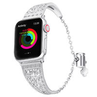Handodo Bling Bands Compatible Apple Watch Band METAL581004