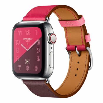 Leather Watch Band Strap Stylish Dual-color Wristband Bracelet BLAP181070